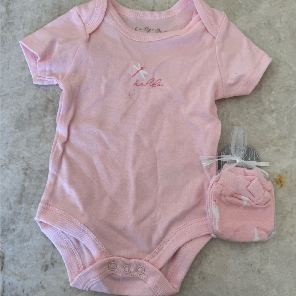 Pink set for baby girls